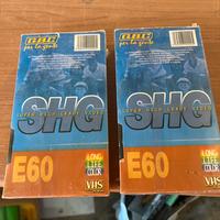 Video cassette vintage VHS 60 minuti GBC