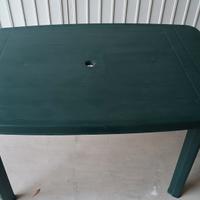 tavolo plastica da esterno / giardino