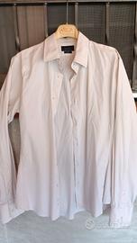 camicia bianca maniche lunghe uomo