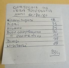 cartoline vintage