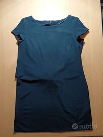 vestito donna blu taglia 48 