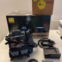 Nikon D90 body con Battery Pack MB D80