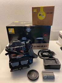 Nikon D90 body con Battery Pack MB D80