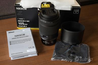 Nikon Nikkor Z 105mm f2.8 MC VR S [NUOVO - NITAL]