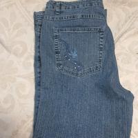 Jeans taglia forti  /52 donna  elastici