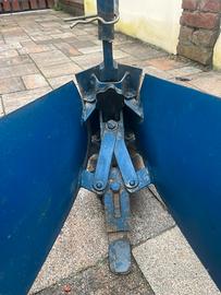 Aratro - vomere per motozappa regolabile