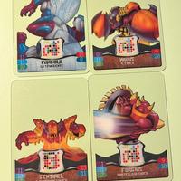 Gormiti carte Popolo del Metallo e Aria