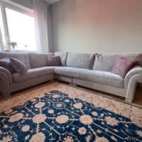 DIVANO ANGOLARE VELLUTO