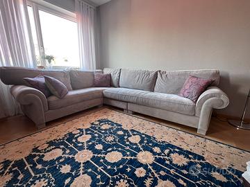 DIVANO ANGOLARE VELLUTO