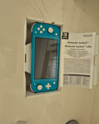 Nintendo switch lite turchese più gioco più custod