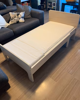 Letto singolo allungabile