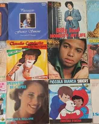 Lotto 16 dischi 45 giri