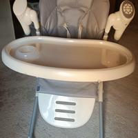 LIONELO Niles 2in1 Seggiolone pappa e dondolo