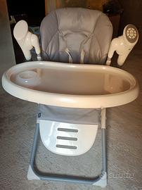 LIONELO Niles 2in1 Seggiolone pappa e dondolo