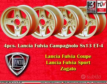 4 pz. cerchi Lancia Skoda Campagnolo 8x13 ET-6