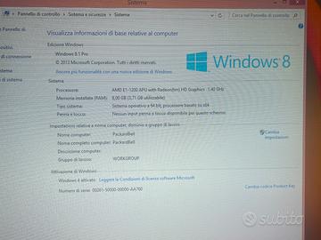 Mini pc fisso packard bell  imedia -s2110