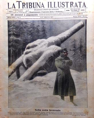 La Tribuna Illustrata 4 Febbraio 1917 WW1