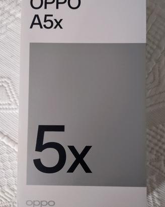 Oppo A5x Smartphone Blek Blue  128 GB
