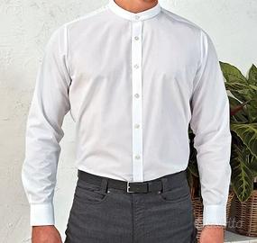 Camicia coreana bianca Tg 41