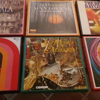 16 box, cofanetti, dischi lp vintage vedi descr.ne