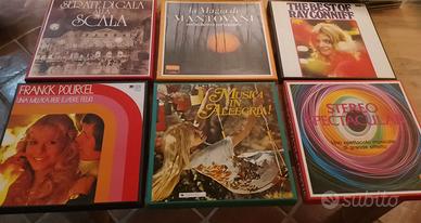 16 box, cofanetti, dischi lp vintage vedi descr.ne