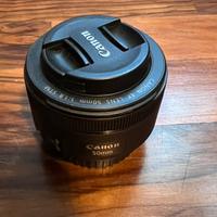 Obiettivo canon ef 50mm f1.8 STM