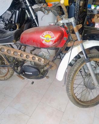 moto cross epoca moto Benelli 50