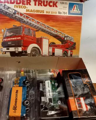 lotto di 4 Camion 1:43