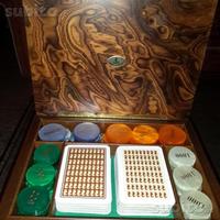 Poker cofanetto in legno