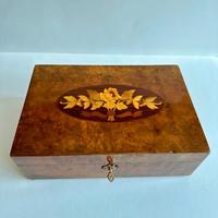 COFANETTO legno epoca RESTAURAZIONE metà 1800