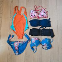 Lotto costumi ragazza (tg. S/1°)