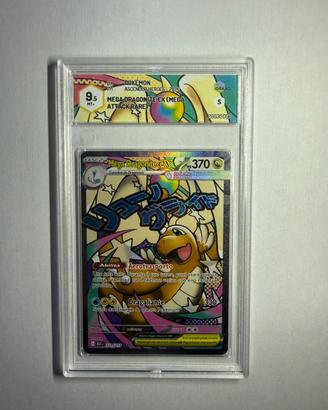 Pokémon Dragonite ex 271/217  gradata Graad 9.5
