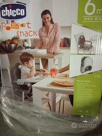 Rialzo Sedia Chicco Pocket Snack - Come Nuovo