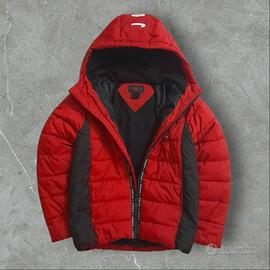 Piumino Jordan rosso con cappuccio | M |