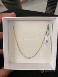 Collana veneziana oro 18 kt nuova