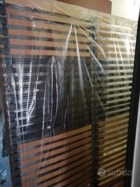 Rete Matrimoniale 160x190 Doghe in Legno NUOVA