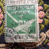 francobolli poste  fiume Xll settembre  MCMXlX