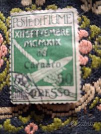 francobolli poste  fiume Xll settembre  MCMXlX