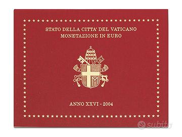 Monete Vaticano Divisionale 2004