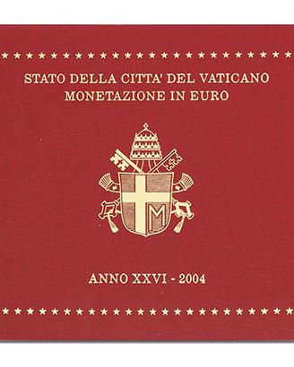 Monete Vaticano Divisionale 2004