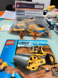 LEGO 7746 Single Drum Roller rullo compressore 