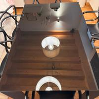 Tavolo vetro Calligaris