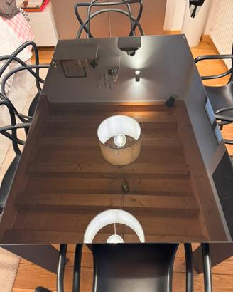 Tavolo vetro Calligaris