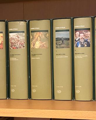 La Storia d’Italia, 12 volumi edizione Fabbri