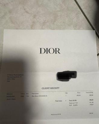 Scarpe Dior