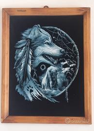 opera in Velluto "Spirito del Lupo "