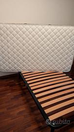 Letto: rete e materasso una piazza e mezza