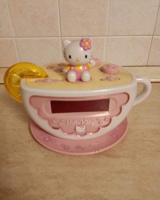 radio sveglia hello Kitty 