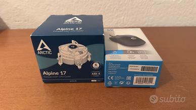 ARCTIC Alpine 17 + Mouse HP Nuovi