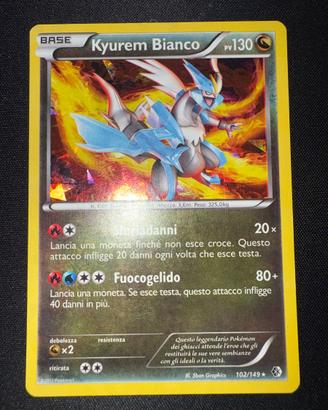 Kyurem Bianco Cracked Ice Holo Confini Varcati 102